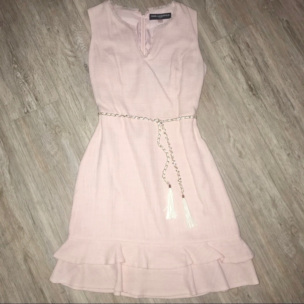Karl Lagerfeld Ruffle Dress